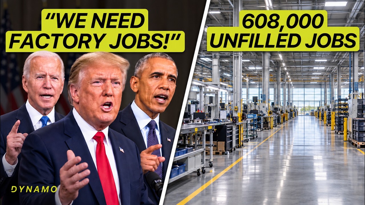 Why American Workers Don't Take Factory Jobs